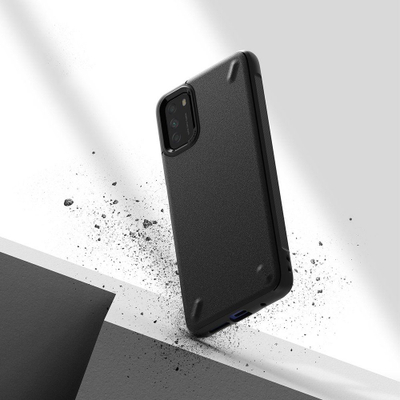 Mbulesë telefoni Ringke Onyx për Xiaomi Poco M3, TPU, i fortë ndaj goditjeve, blu navy