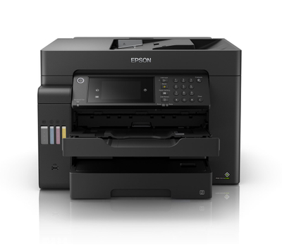 Printer multifunksional Epson EcoTank ET-16600, me depo boje, me ekran me prekje, i zi