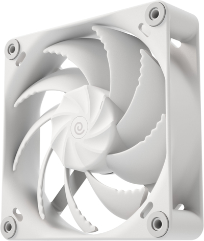 Ventilator për kasë kompjuteri HAVN H12, 120mm, set 3 copë, i bardhë