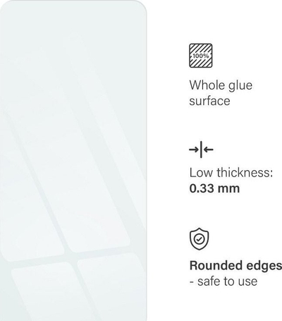 Заштитно стакло Blue Star за Xiaomi Redmi Note 10 5G, 0.33mm, цврстина 9H, проѕирно