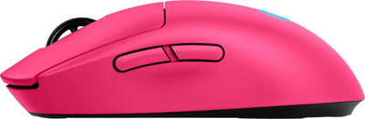 Maus gaming Logitech G Pro 2 Lightspeed, wireless, HERO 2, roz