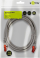 Kabllo rrjeti Goobay 72575, RJ-45 në RJ-45, CAT 6 UTP, 2 m, gri
