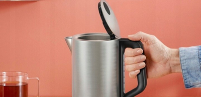 Shtekator elektrik Tefal Bronx, 1.7L, çelik inox, ngjyrë argjendi