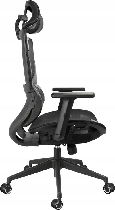 Karrige zyre edhe gaming CORTEK VISION, rrjetë ergonomike, e zezë
