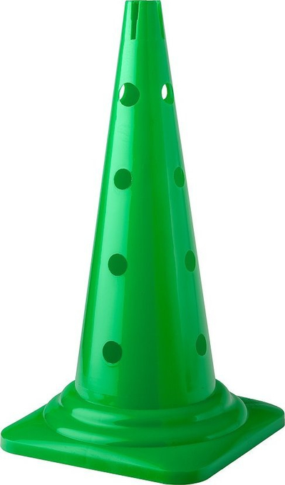 Kone për stërvitje Tremblay, 50 cm, plastikë e butë, jeshile