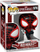 Figurë koleksionu Funko Pop Spider-Man 2 Miles Morales Upgraded Suit, 10cm, vinyl, e zezë me të kuqe