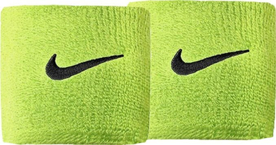 Bandë dore sportive Nike Swoosh NNN04710, set 2 copë, 7 cm, lime