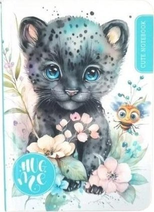 Тетратка Fresh Line Cheetah A6, страници со точки, повеќебојна