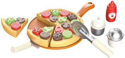 Set lodrash kuzhine Pizza Waffle, 23 copë, me vegla, shumëngjyrësh