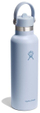 Шише за вода Hydro Flask Standard Mouth, 621ml, капак Flex Straw, бела