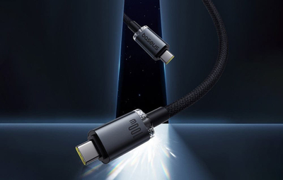 USB Ц кабел Baseus USB3.2, 20Gbps, 100W, црн