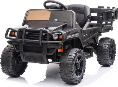 Makina elektrike për fëmijë Lean Cars BDM0926, 12V, me telekomandë, e zezë