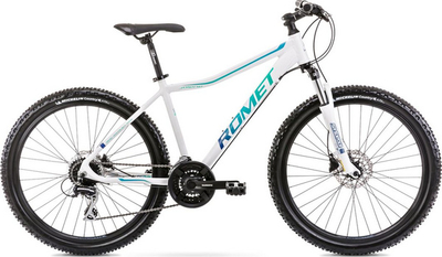 Biçikletë ROMET JOLENE 6.3 (2126187), 19", e bardhë me jeshile