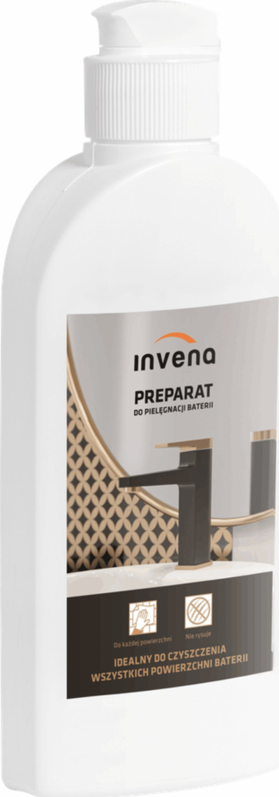 Lëng pastrimi për rubineta Invena Liquid, 0.2L, për rubineta të zeza
