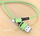 Kabllo Usams USB-A - microUSB (69871-uu), 1 m, e gjelbër