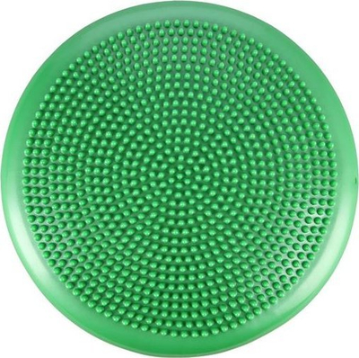 Disk balancues sensomotorik One Fitness PSM10, 35cm, për ushtrime edhe reabilitim, jeshil