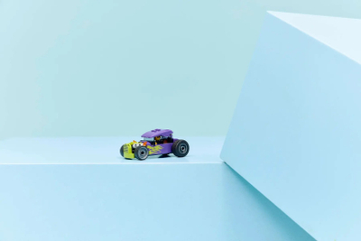 Lodër ndërtuese LEGO City Hot Rod 60485, makinë garash, shumëngjyrëshe