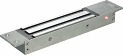 Bravë elektromagnetike Hismart Electromagnet 350kg, 12VDC, për dyer rrëshqitëse, argjendtë