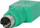 Adapter USB në PS/2 për maus StarTech, USB-A në PS/2, i gjelbër