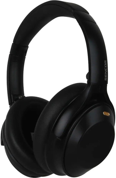 Kufje Sencor SEP Corporate pa tela, rrethveshi, me ANC Bluetooth, të zeza