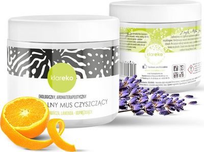 Shkumë pastruese Klareko Phenomenal Cleaning Mousse, 550g, portokalli e ëmbël dhe livandë