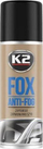Sprej kundra avullit K2 Fox, 150 ml, për xhama e pasqyra