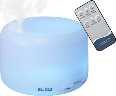 [OUTLET] Difuzer aromaterapie me lagështues ajri, 500ml, dritë nate RGB, i bardhë