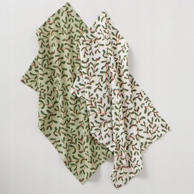 Peshqir kuzhine Boltze MISTLETOE, 50 x 70 cm, set 2 copë, shumëngjyrësh