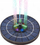Fontanë diellore kopshti Floating Solar Garden Fountain Colorful, 16cm, LED RGB, shumëngjyrëshe