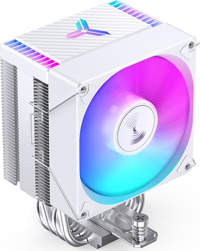 Ладилник за процесор Jonsbo CR-1400 EVO Color, 92mm PWM, RGB, бел