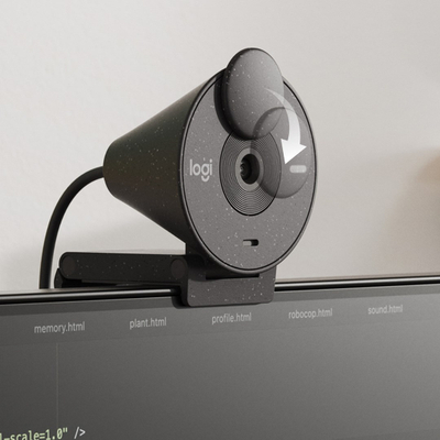Веб камера Logitech Brio 305, Full HD 1080p, USB C, графит