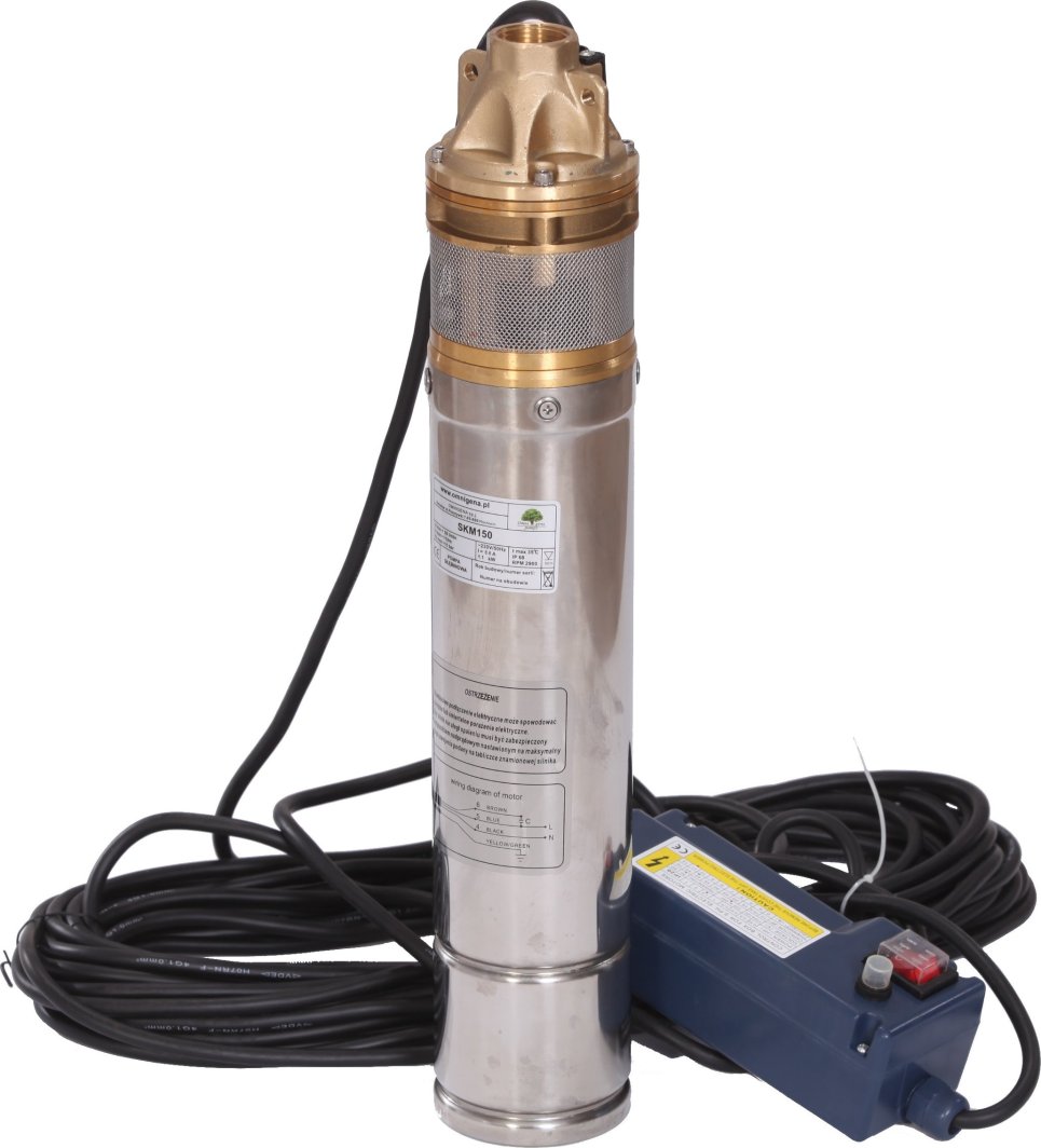 Pompe për puse të thella Omnigena SKM 200, 1.5kW, 4", me kuti kontrolli