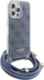 Kapak telefoni Guess GUHCP16LHC4SEB për iPhone 16 Pro 6.3", hardcase, me litar crossbody, blu