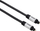Hama оптички Toslink кабел, Toslink до Toslink, 1.5 m, црн