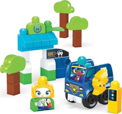 Set blloqesh Mega Bloks Eco Bus HDX90, 35 pjesë, nga 1 vjeç, shumëngjyrësh