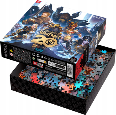 Puzzle Good Loot Gaming World of Warcraft 20th Anniversary, 1000 pjesë, shumëngjyrëshe
