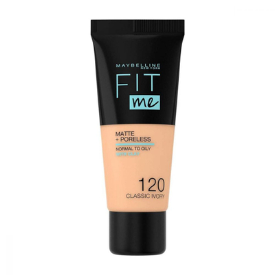 Krem pudër Maybelline Fit Me, Matte+Poreless, no.120, 30ml