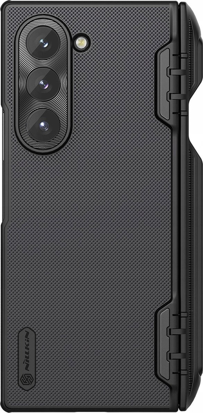 Mbështjellës telefoni Nillkin Frosted Shield Magnetic për Samsung Galaxy Z Fold 6, me mbajtës stylus, i zi
