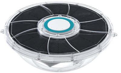 Shatërvan solar FloatBright, me ndriçim LED, shumëngjyrësh