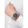 Ora burrash Paul Lorens PL20013B-6C1, çelik inox, sfon blu