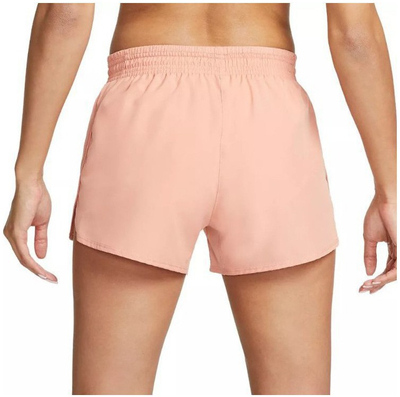 Шорц за трчање Nike Dri-FIT Swoosh, за жени, со внатрешни гаќички, прасковo розева боја