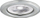 Unazë varëse për reflektor tavanor Kanlux Argus II CT-2114-C, GU10 Gx5.3, krom