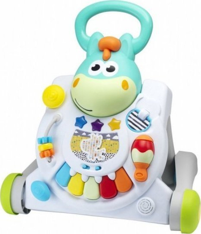 Eciatore lodër Infantino B-Kids 3 in 1 Pony, qendër aktiviteti, muzikor, shumëngjyrësh