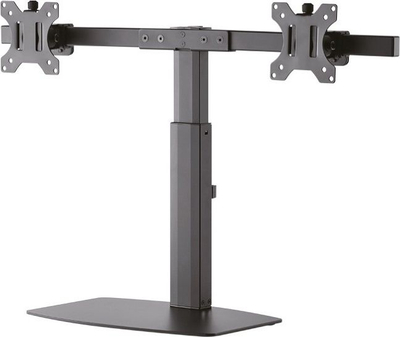 Qëndrim tavoline për 2 monitorë Neomounts FPMA-D865DBLACK, 10"-27", VESA 75x75 100x100, i zi