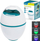 Altoparlant Bluetooth MUSICWAVE LED 58700, IP67, me drita LED, portokalli