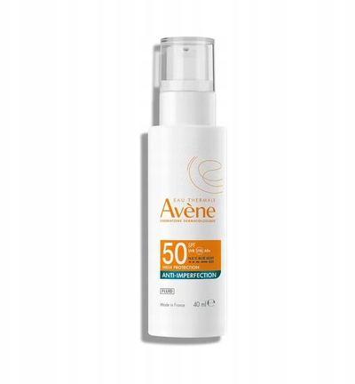 Крем за лице Avène против несовршености, SPF 50, за кожа со акни, 40 ml