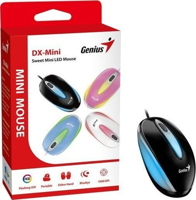 Maus Genius DX-Mini, 1000DPI, RGB, i zi