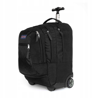 Shpinë turistike me rrota JanSport Driver 8 EK0A5BALN55, ndarje për laptop 15", e zezë