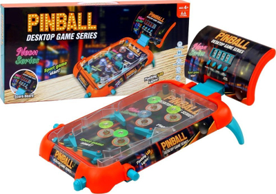 Loja tavolinë Pinball Flipper, lojë arcade, në polonisht, shumëngjyrëshe