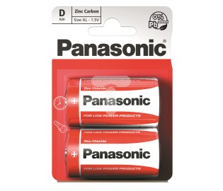 Bateri Panasonic D / R20, 2 copë